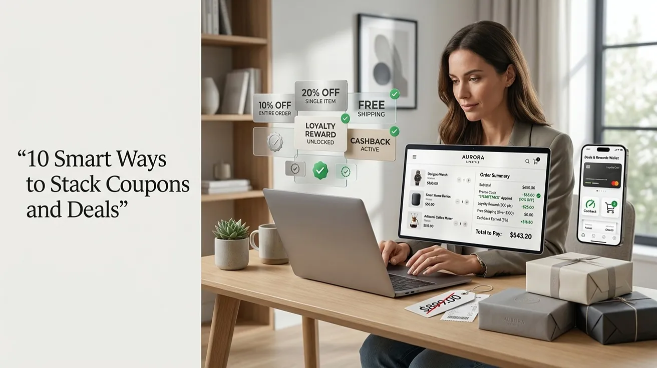 10 Smart Ways to Stack Coupons and Deals
