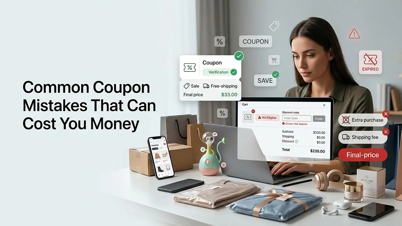 Common Coupon Mistakes That Can Cost You Money
